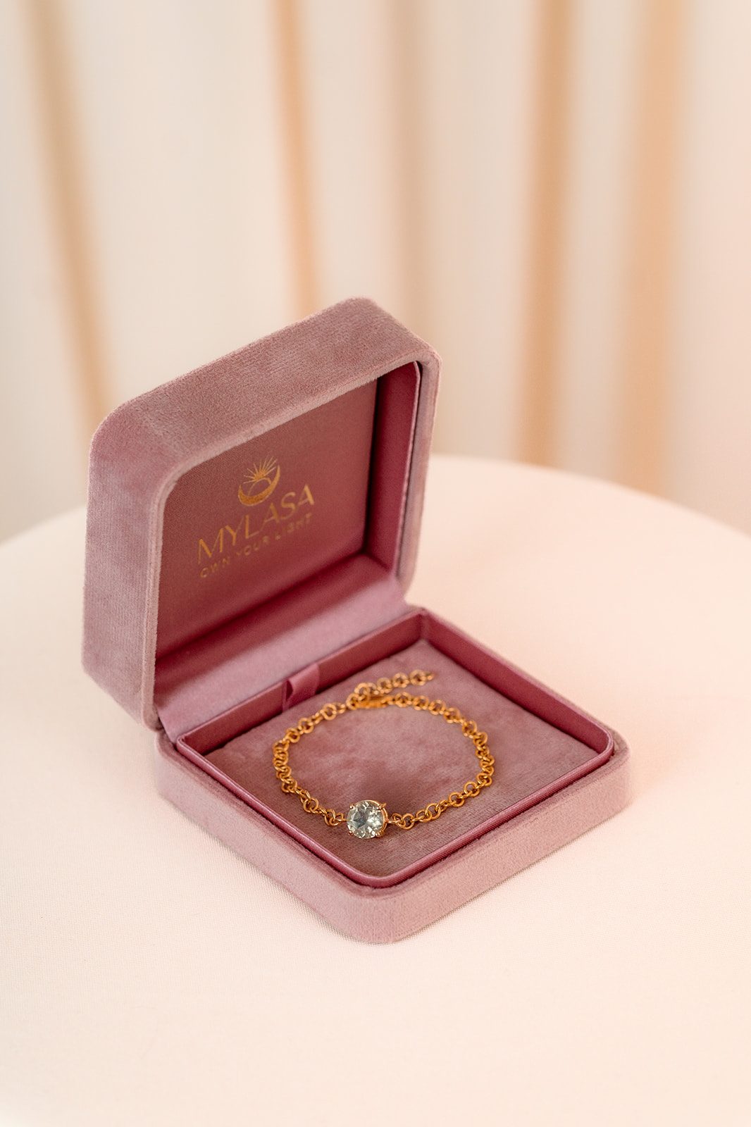 Full Moon Bracelet Bracelets in 14K Gold with Zultanite