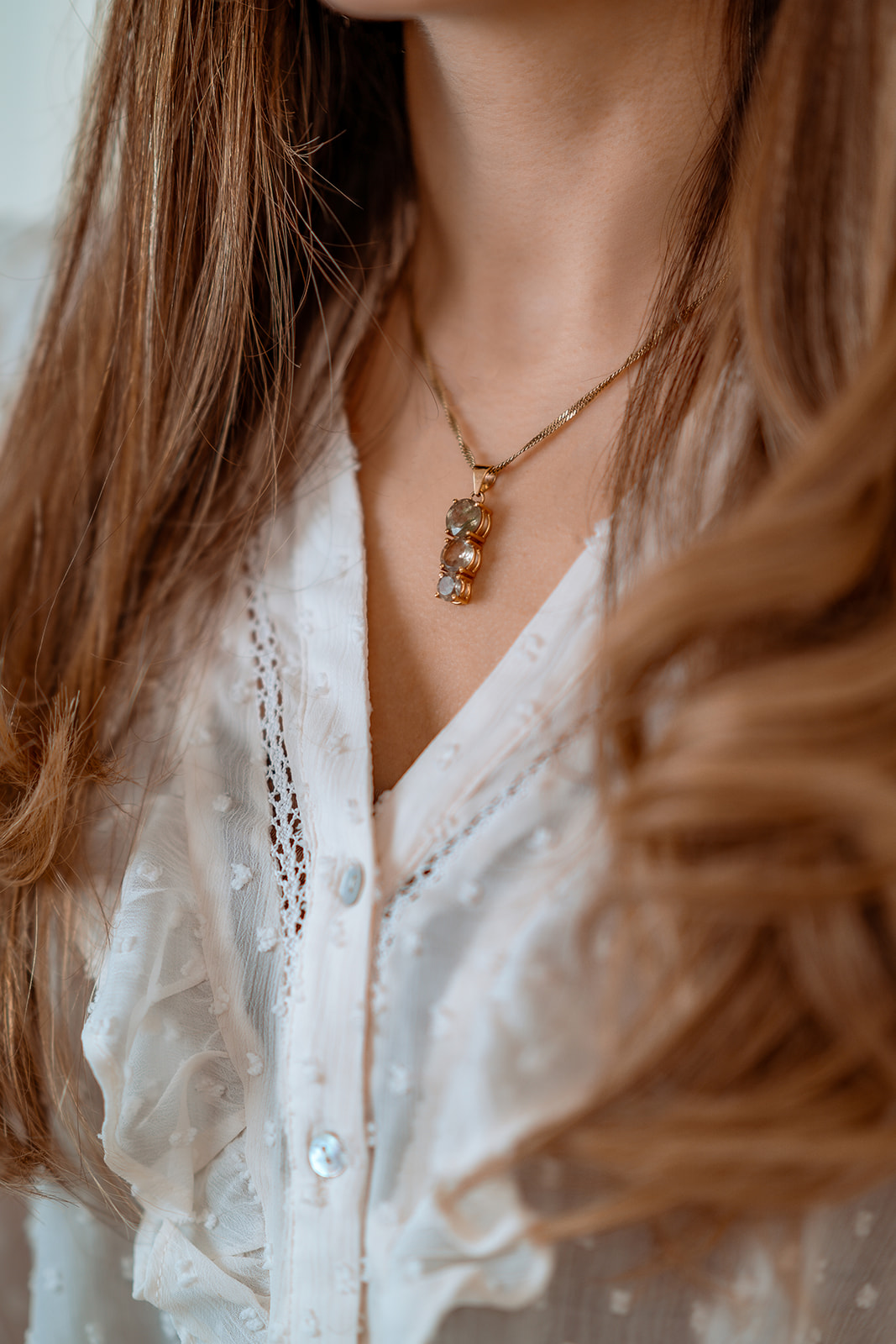 Lunar Eclipse Hanger Hangers in 14K Gold with Zultanite