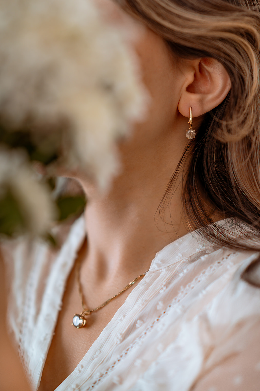 Full Moon Hanger Hangers in 14K Gold with Zultanite